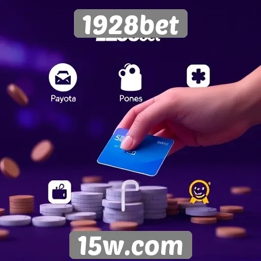 Métodos de pagamento aceitos na plataforma 1928bet